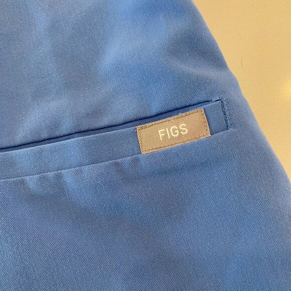 Figs Casma Three-Pocket Scrub‎ Top Blue Size XXS - Picture 3 of 7
